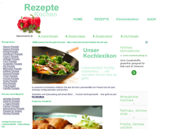 rezepte-kochen.org website preview