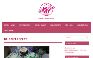 cupcakes-rezept.de website preview