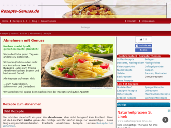 rezepte-genuss.de website preview