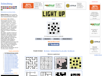 de.puzzle-light-up.com website preview