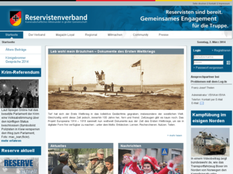 reservistenverband.de website preview
