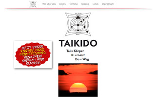 taikidoverband.de website preview