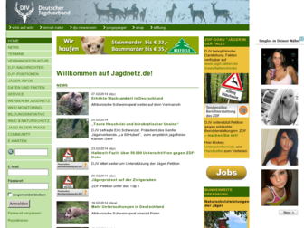 jagdnetz.de website preview