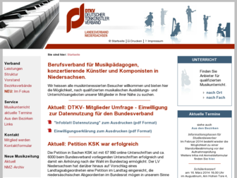 dtkv-niedersachsen.de website preview