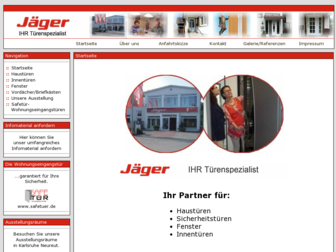 jaeger-tueren.de website preview