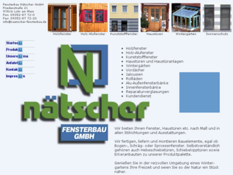 naetscher-fensterbau.de website preview