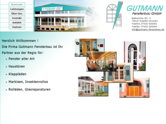 gutmann-fensterbau.de website preview