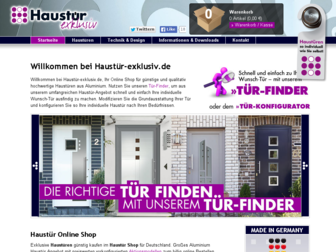 haustuer-exklusiv.de website preview