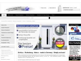 velia24.de website preview