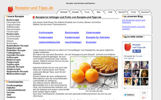 rezepte-und-tipps.de website preview