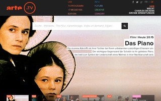 arte.tv website preview