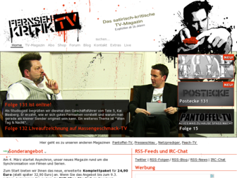 fernsehkritik.tv website preview
