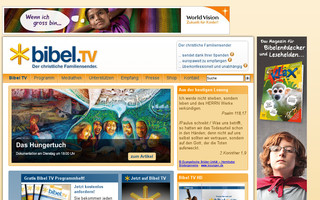 bibeltv.de website preview