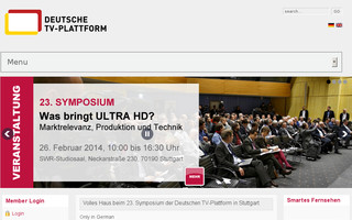 tv-plattform.de website preview