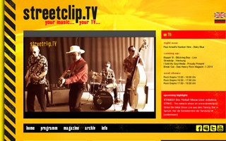 streetclip.tv website preview