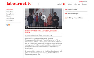 labournet.tv website preview