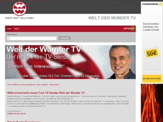 weltderwunder.tv website preview