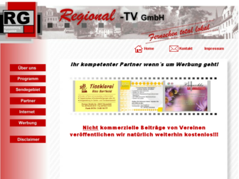 rg-tv.de website preview