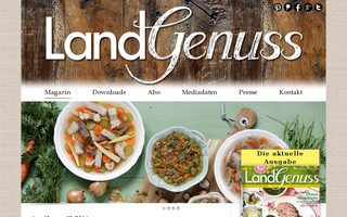 landgenuss-magazin.de website preview