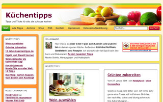kuechentipps.de website preview