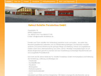 schaefer-fensterbau.de website preview