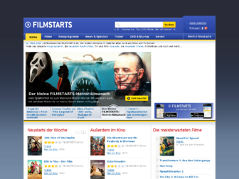filmstarts.de website preview