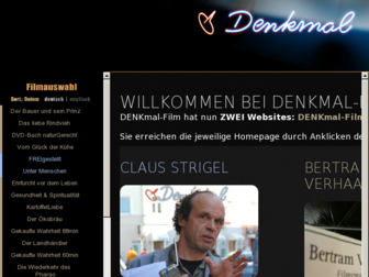 denkmal-film.com website preview