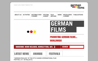 german-films.de website preview