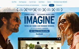 imagine-der-film.de website preview