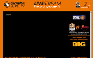 live.orangezone.tv website preview