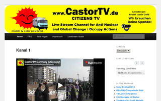 castortv.de website preview