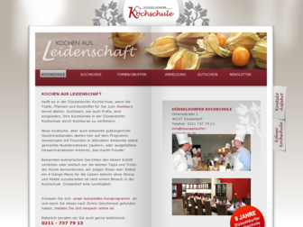 duesseldorfer-kochschule.de website preview