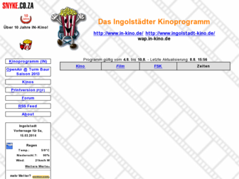 in-kino.de website preview