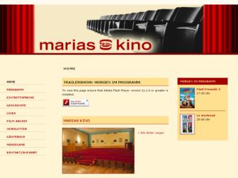 marias-kino.de website preview