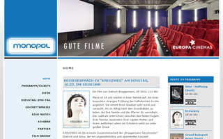 monopol-kino.de website preview