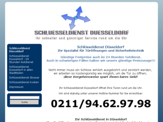 xn--schlsseldienst-duesseldorf-1zc.de website preview