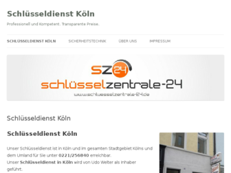 schluesseldienst-24-koeln.de website preview