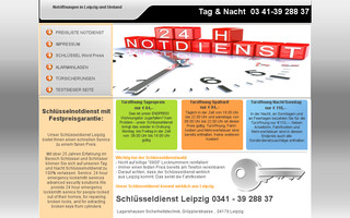 top-schluesseldienst-leipzig.de website preview