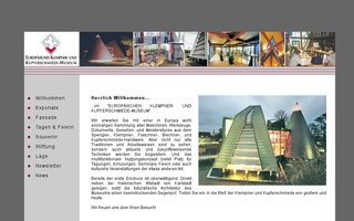 klempnerundkupferschmiedemuseum.eu website preview