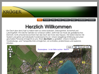 xn--krger-klempner-dachdecker-gwc.de website preview