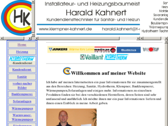 klempner-kahnert.de website preview