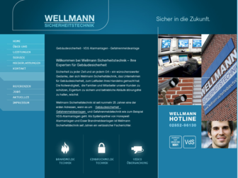 wellmann-sicherheitstechnik.de website preview