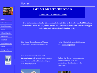 gruber-sicherheitstechnik.de website preview
