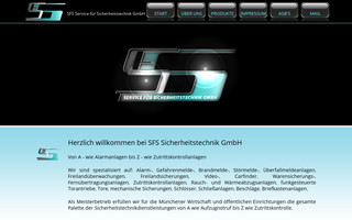 sfs-sicherheitstechnik.de website preview