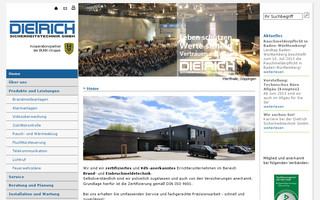 dietrich-sicherheitstechnik.de website preview