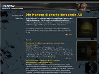 hansen-sicherheitstechnik.com website preview