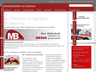 mb-sicherheitstechnik.de website preview