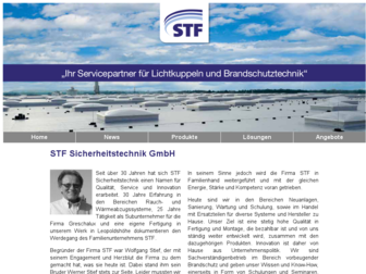 stf-sicherheitstechnik.de website preview