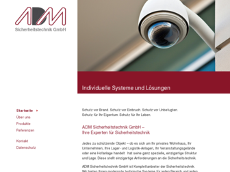 adm-sicherheitstechnik.de website preview