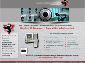 bajorat-sicherheitstechnik.de website preview